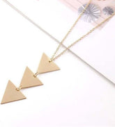 Triangle Life Pendant Long Necklace | Modern Jewelry, Necklaces, $ 15.95, A Moment Of Now™